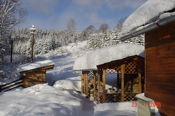 Eslovaquia Chata Klokočov, Exterior